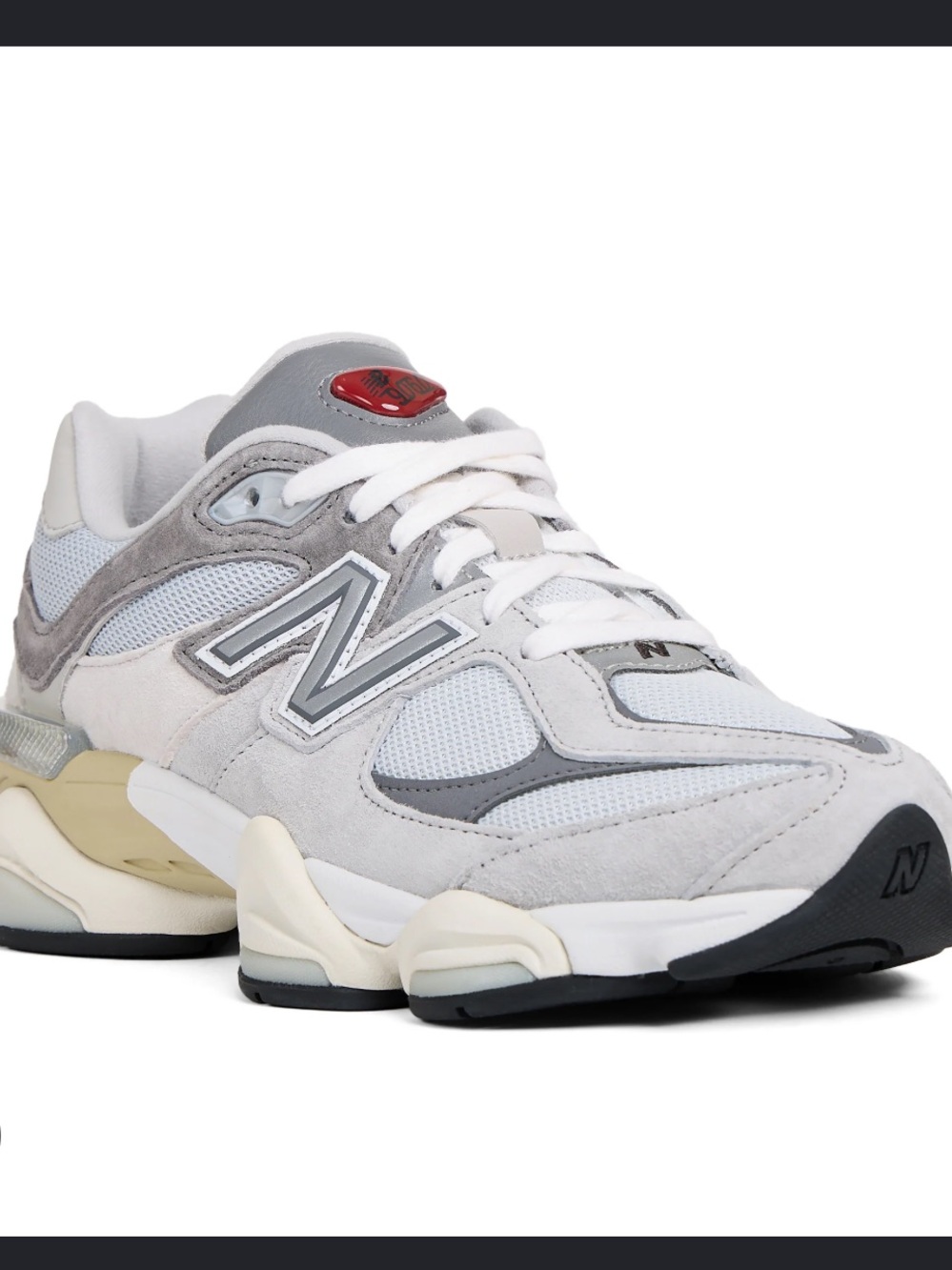 New Balance 9060 Grey White Sneakers